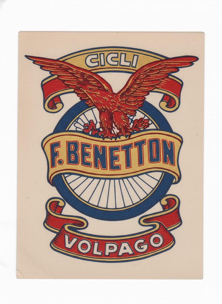 Foto storica della prima bottega Cicli Benetton nel 1953